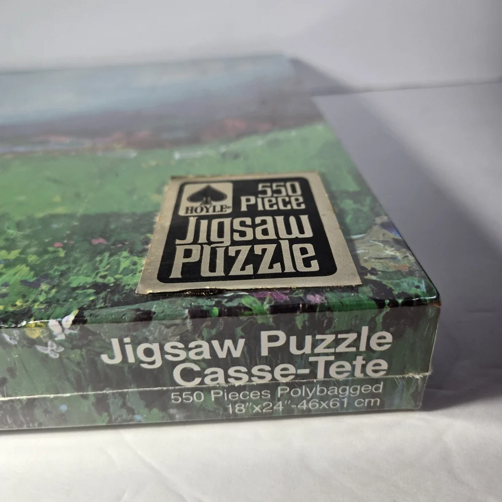 HOYLE 550 Piece Jigsaw Puzzle " Morning Ride" NEW UNOPENED - Picture 3 of 5